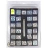Image 1 : 27 PCS LEATHER STAMP KIT