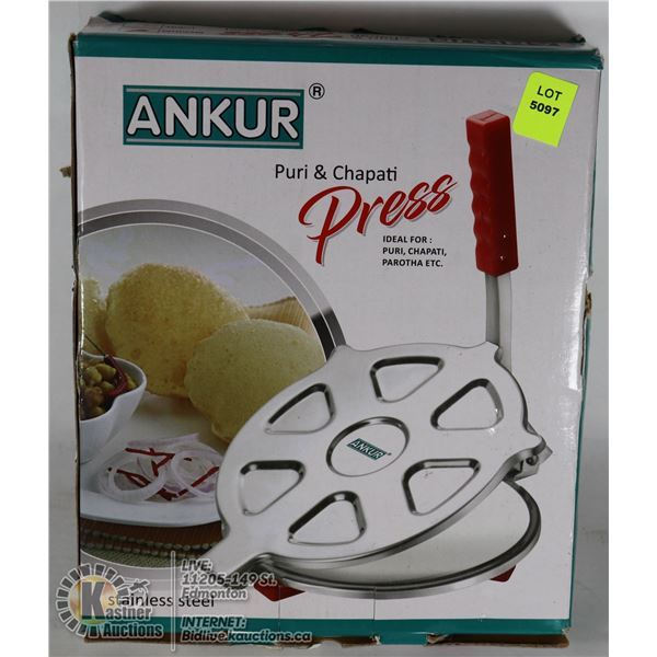 ANKUR PURI AND CHAPATI PRESS
