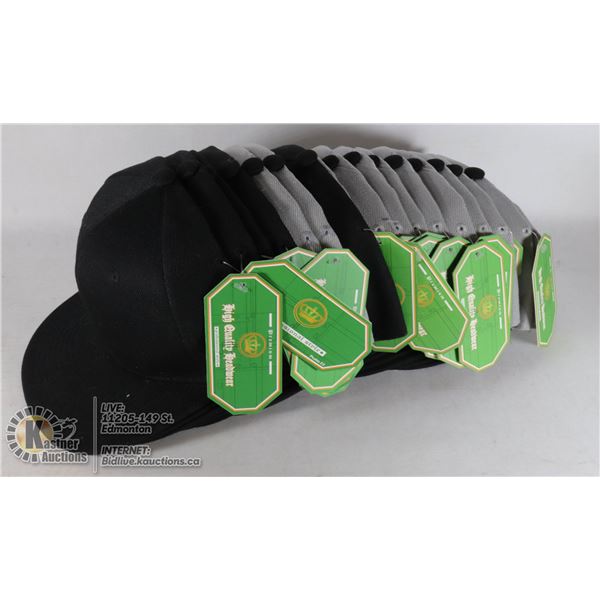 NEW LOT OF 17 HIGH QUALITY BASEBALL CAPS CAN BE