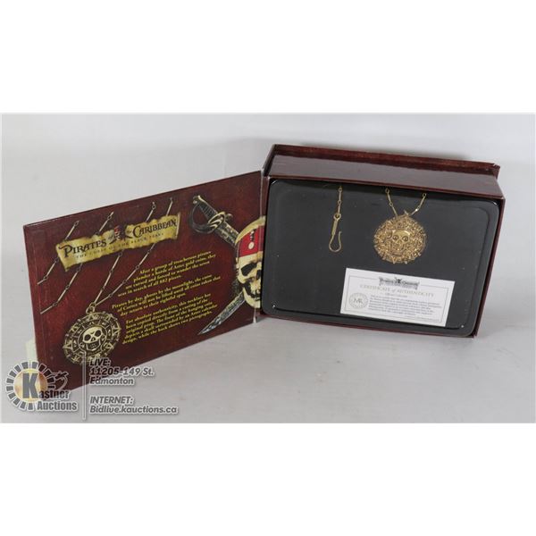 PIRATES OF THE CARRIBEAN 24 KT GOLD PLATED GOLD