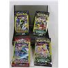 Image 1 : 4 SEALED POKEMON BOOSTER PACKS