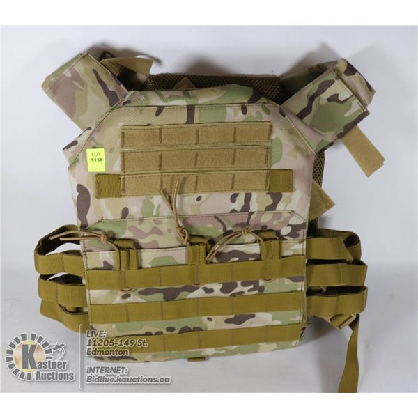 ADJUSTABLE FIT TACTICAL VEST