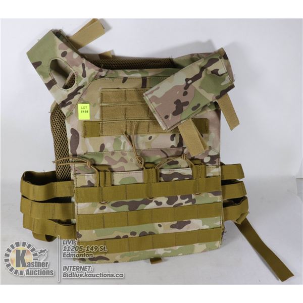 ADJUSTABLE FIT TACTICAL VEST