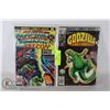 Image 1 : 2 VINTAGE MARVEL COMICS. CAPTAIN AMERICA & GOZILLA