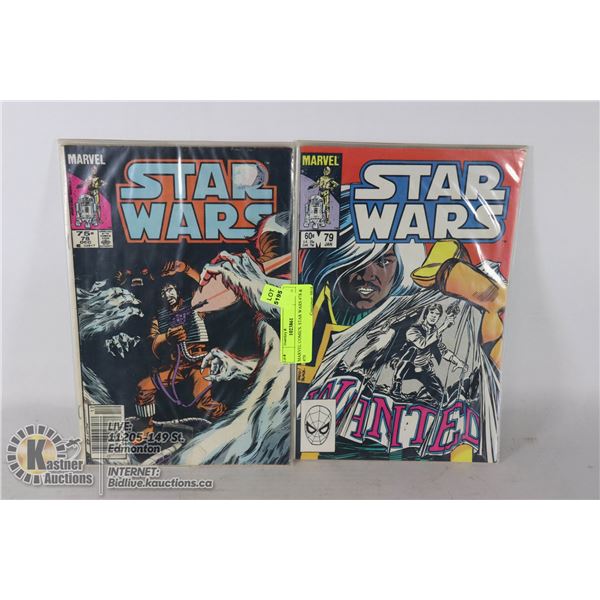 MARVEL COMICS. STAR WARS #78 & #79
