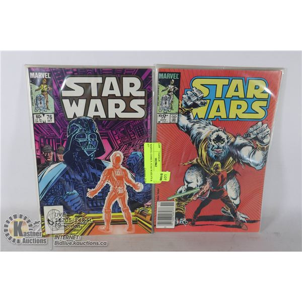 MARVEL COMICS. STAR WARS #76 & #77