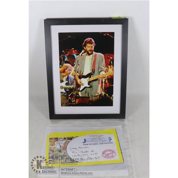 ACTUAL CONCERT PHOTO 5X7, NOT PRINT ERIC CLAPTON