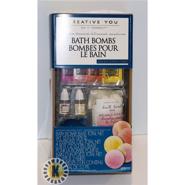 NEW TANGERINE LEMONADE BUILD YOUR OWN BATH BOMB