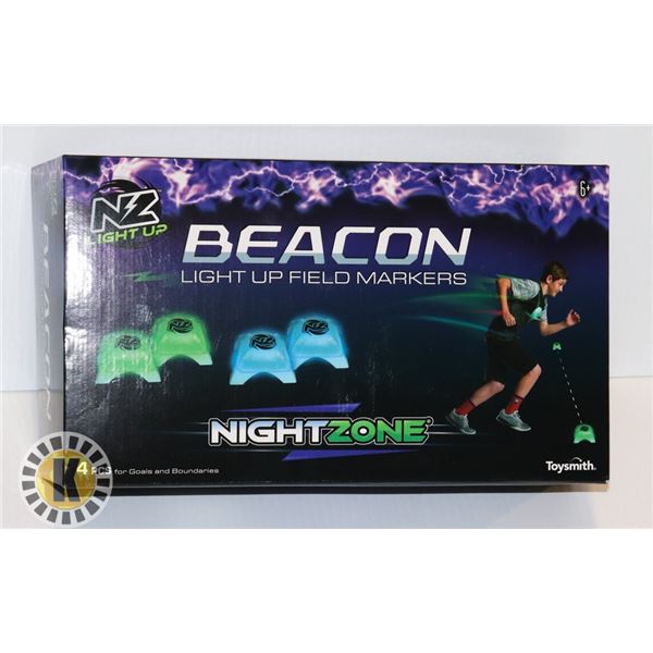NEW 4PC NIGHT ZONE LIGHT UP FIELD MARKER SET