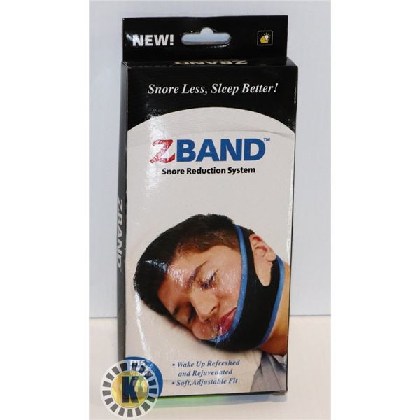 NEW Z-BAND SNORE REDUCTION SYSTEM