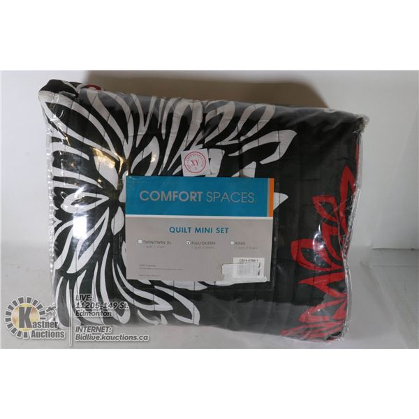 COMFORT SPACE MINI QUILT SET - FULL / QUEEN