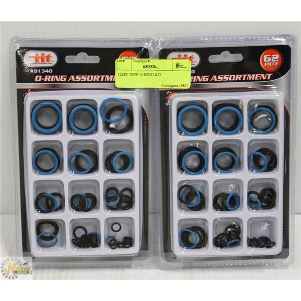122PC NEW O-RING KIT