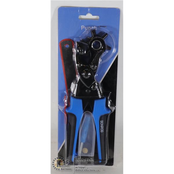 PROFESSIONAL HEAVY-DUTY LEATHER HOLE PUNCH