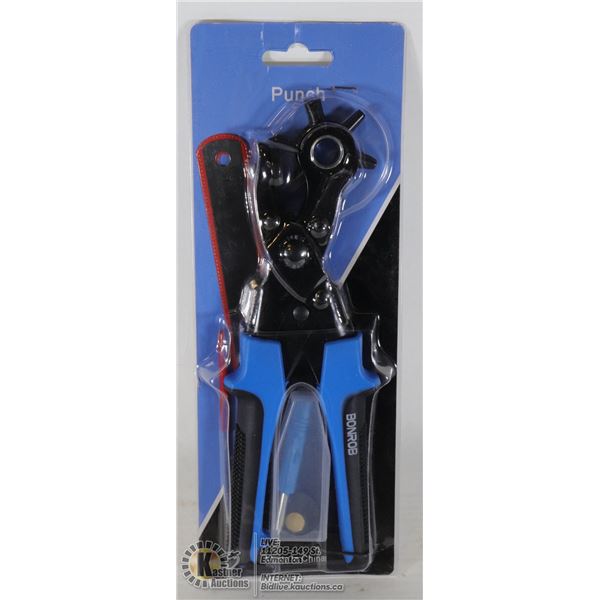 PROFESSIONAL HEAVY-DUTY LEATHER HOLE PUNCH