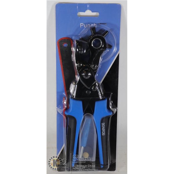 PROFESSIONAL HEAVY-DUTY LEATHER HOLE PUNCH
