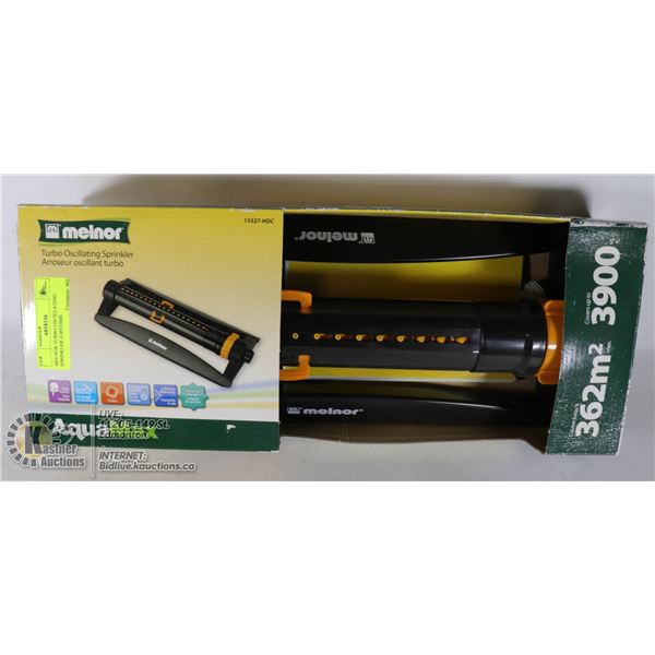 MELNOR TURBO OSCILLATING SPRINKLER (LIFETIME