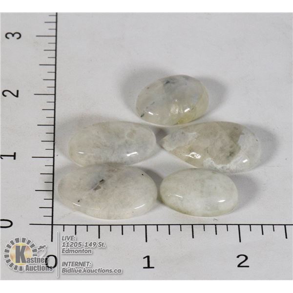 #91-NATURAL MOONSTONE GEMSTONES 96.70ct