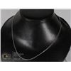 Image 1 : #186-STIRLING SILVER NECKLACE .925/ 2 pcs 18"
