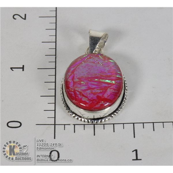 #212-AUSTRALIAN TRIPLE OPAL PENDANT