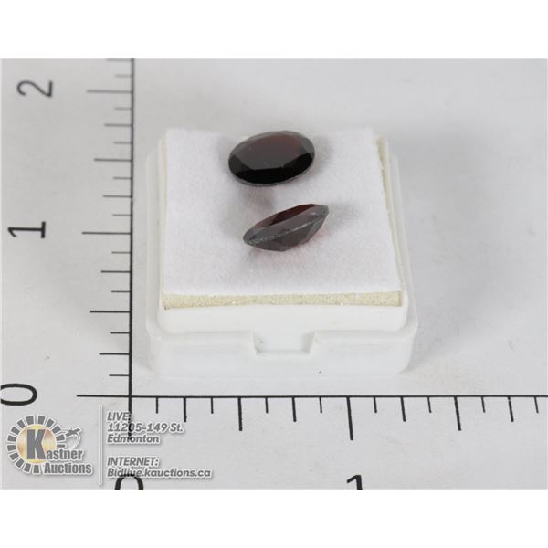 #29-DARK RED GARNET GEMSTONES 6.25ct