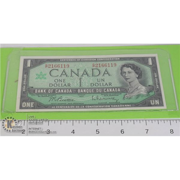 1967 CAN $1 BEATTIE-RASMINSKY G/P