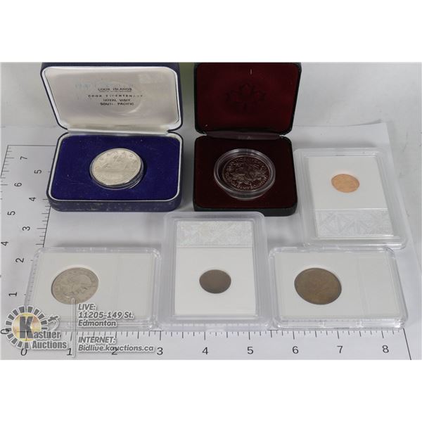 USA INB GRADED $.01- 1959P UNCIR + 1946S ++