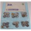Image 1 : LOT OF WWII COINS + VICTORY BONDS LETTER (1945)