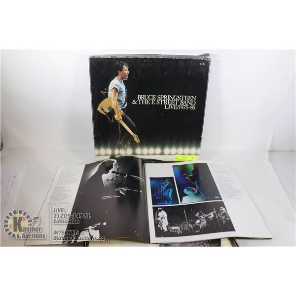 BRUCE SPRINGSTEEN 5 LP BOX SET