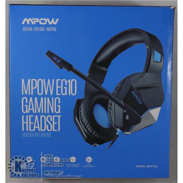 MPOW EG10 GAMING HEADSET