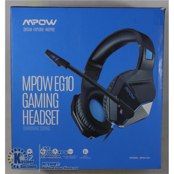 MPOW EG10 GAMING HEADSET