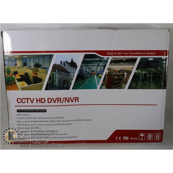 CCTV HD DVR/NVR SURVEILLANCE SYSTEM