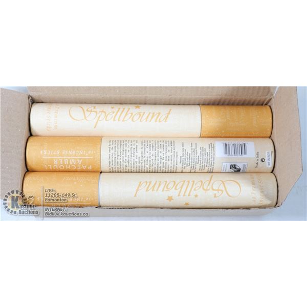 CASE OF SPELLBOUND INSCENSE, PATCHOULI