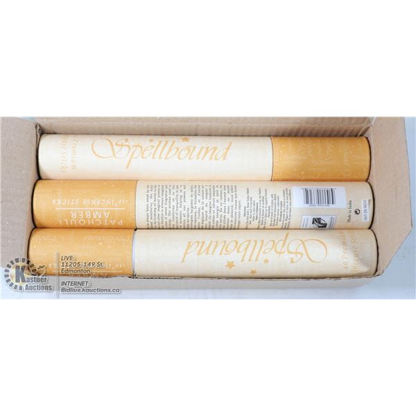 CASE OF SPELLBOUND INSCENSE, PATCHOULI