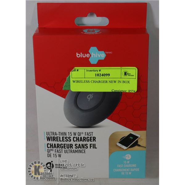 WIRELESS CHARGER NEW IN BOX