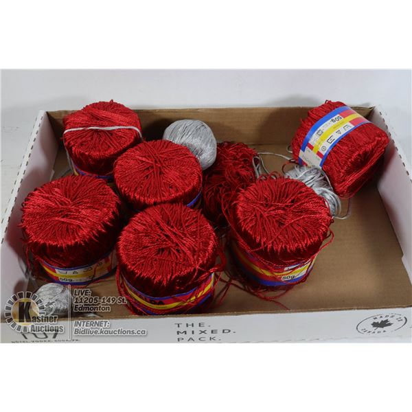 FLAT OF ESMERALDA 100% RAYON / VISCOSA YARN.