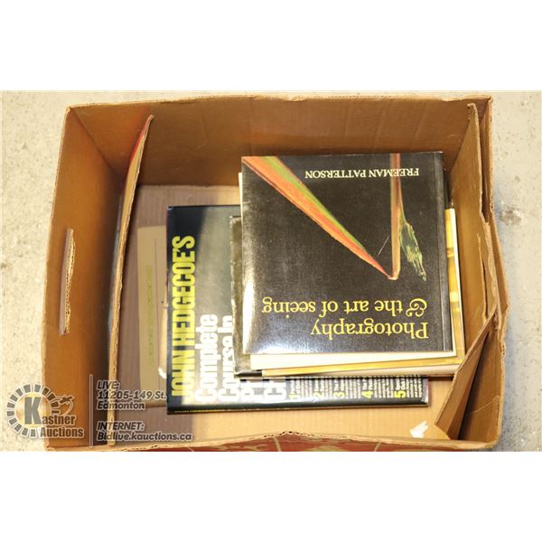 LARGE LOT OF PHOTOGRAPHY BOOKS