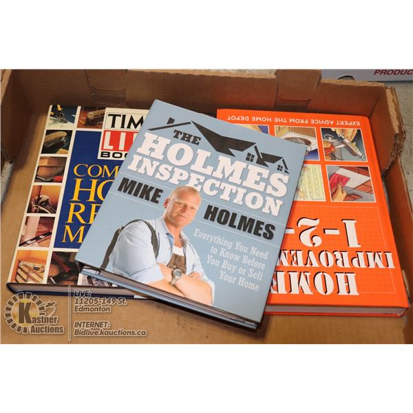 LOT OF HOME IMPROVEMENT AND REPAIR BOOKS