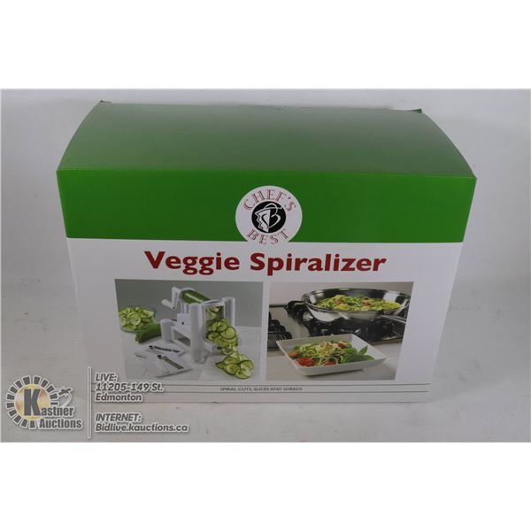 CHEF’S BEST VEGGIE SPIRALIZER