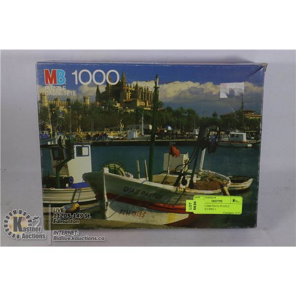 HASBRO 1000 PIECE PUZZLE (SEALED) C4962-1