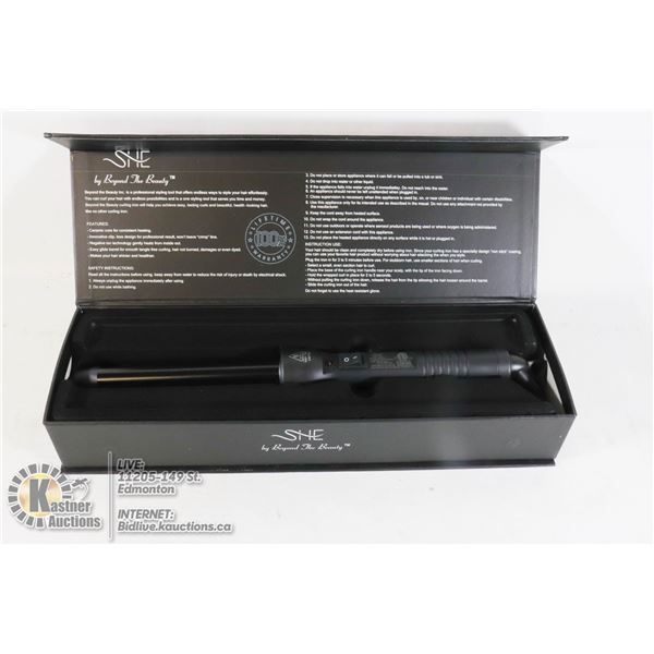 NEW SHE VOLUME 19MM CURLING WAND