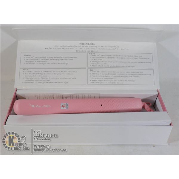 NEW EVOLUTION TOURMALINE & CERAMIC HAIR STRAIGHTER
