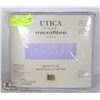 Image 1 : UTICA HOME MICROFIBRE QUEEN SIZE FLAT SHEET
