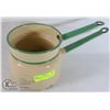 Image 1 : VINTAGE DOUBLE BOILER BAKED ENAMEL