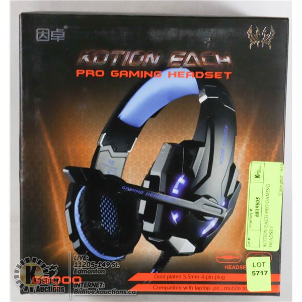 KOTION EACH PRO GAMING HEADSET