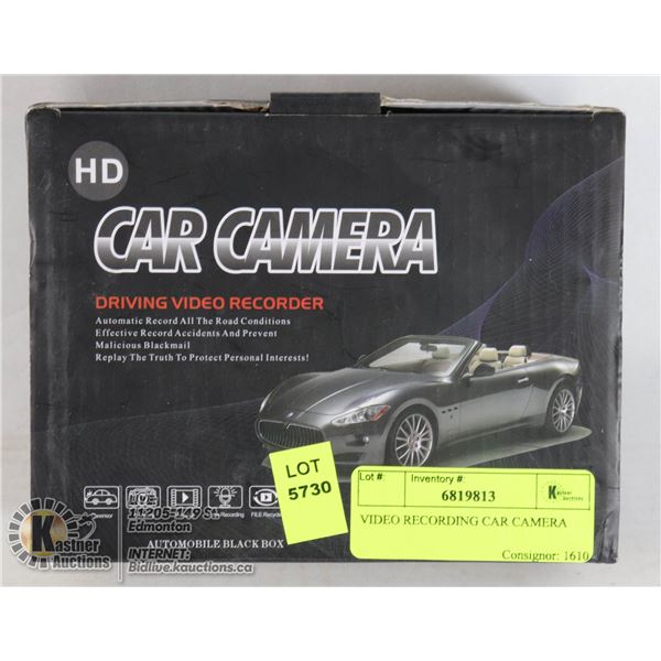 VIDEO RECORDING CAR CAMERA