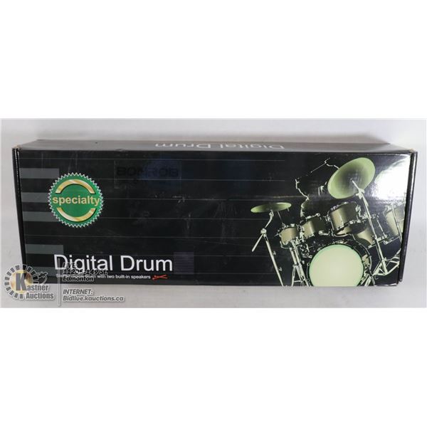 DIGITAL DRUM WITH BUILT IN SPEAKERS