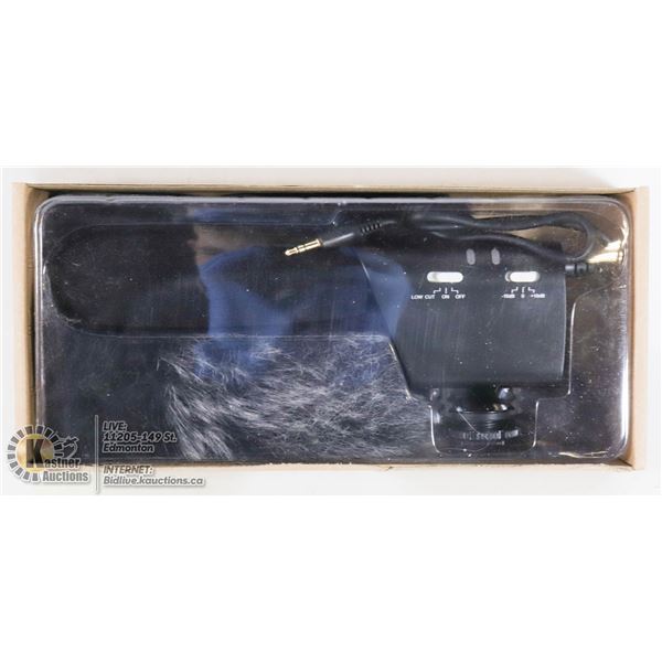 PIXEL MICROPHONE MC-650 FOR CAMERA AND CAMCORDER