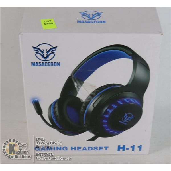 MASACEGON H-11 GAMING HEADSET