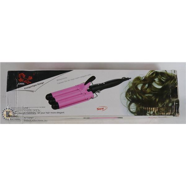 JUNMA THREE BARREL HAIR CURLER