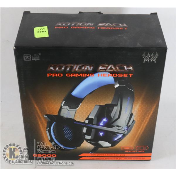 MOTION EACH PRO GAMING HEADSET